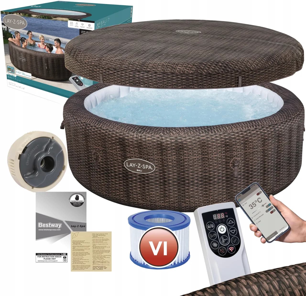 Jak jacuzzi ogrodowe Lay-Z-Spa zmienia Twoją przestrzeń relaksu