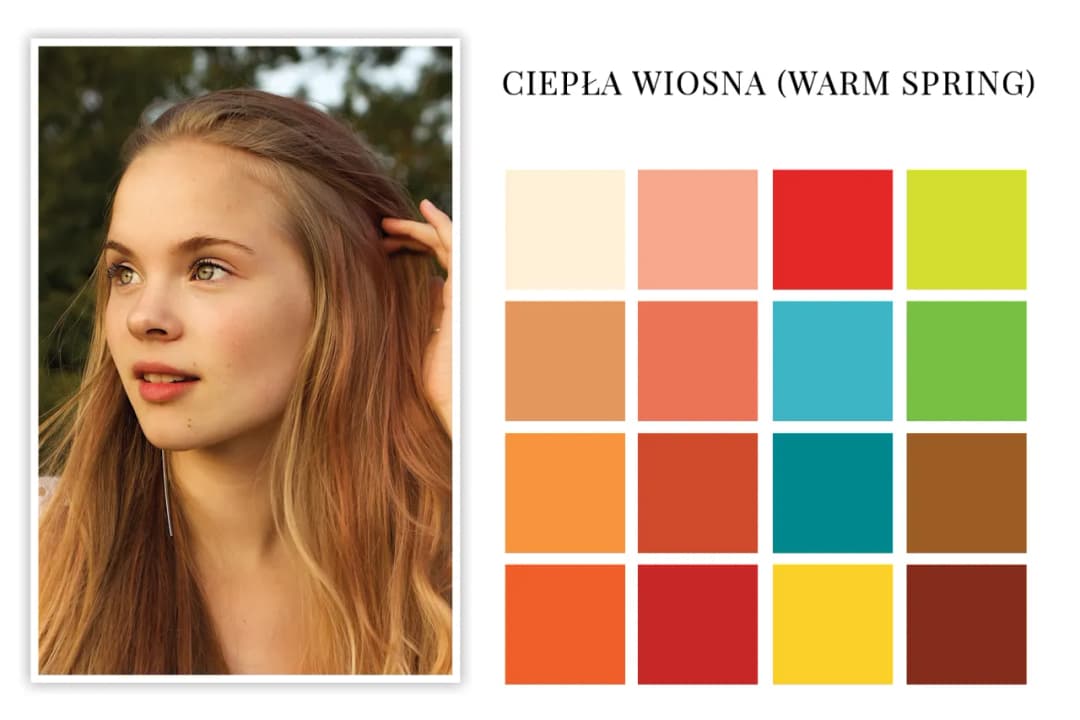 Typ urody wiosna jakie kolory wybrać, aby wyglądać olśniewająco